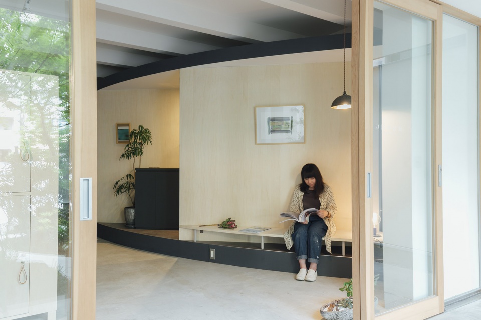 rikihiro hairsalon by hankura design
