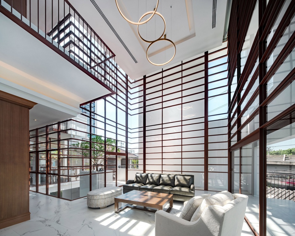 floated tree house by anonym studio