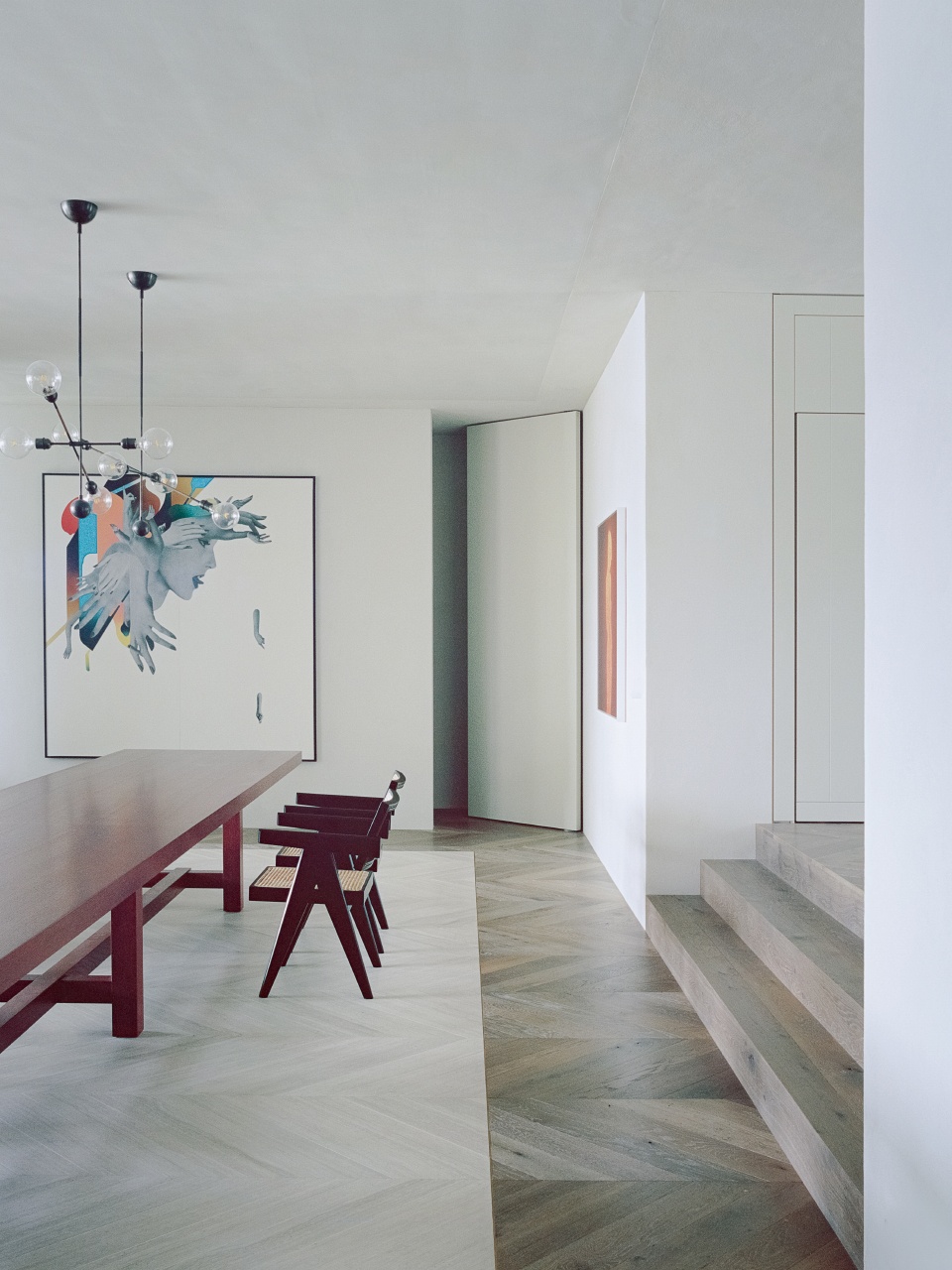 house at a vineyard by think architecture