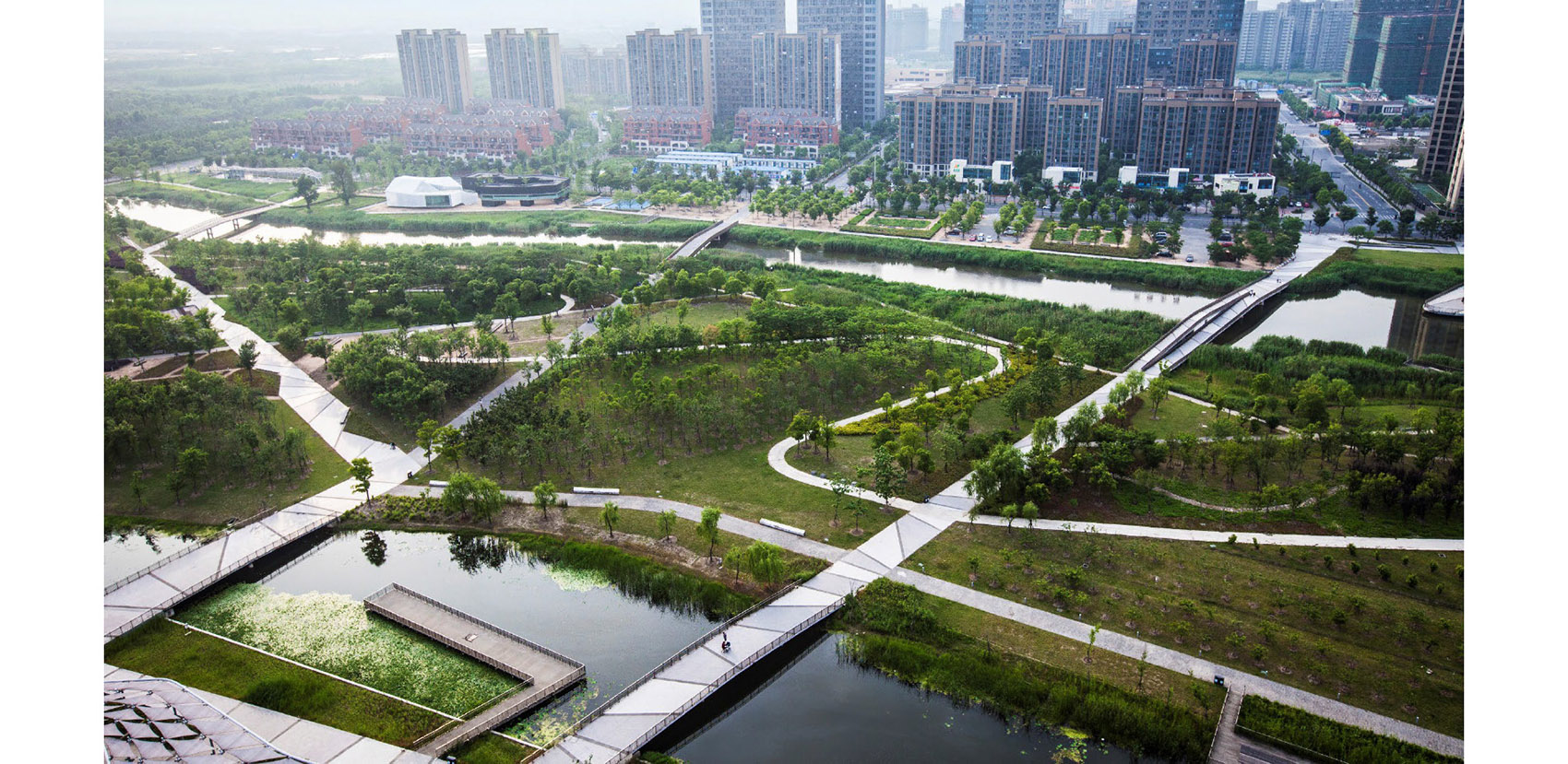 2020 ASLA URBAN DESIGN AWARD OF HONOR: Jiading Central Park By Sasaki ...