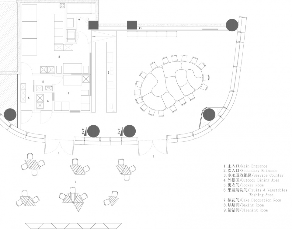 21cake baoshan store shanghai by atelier fcjz