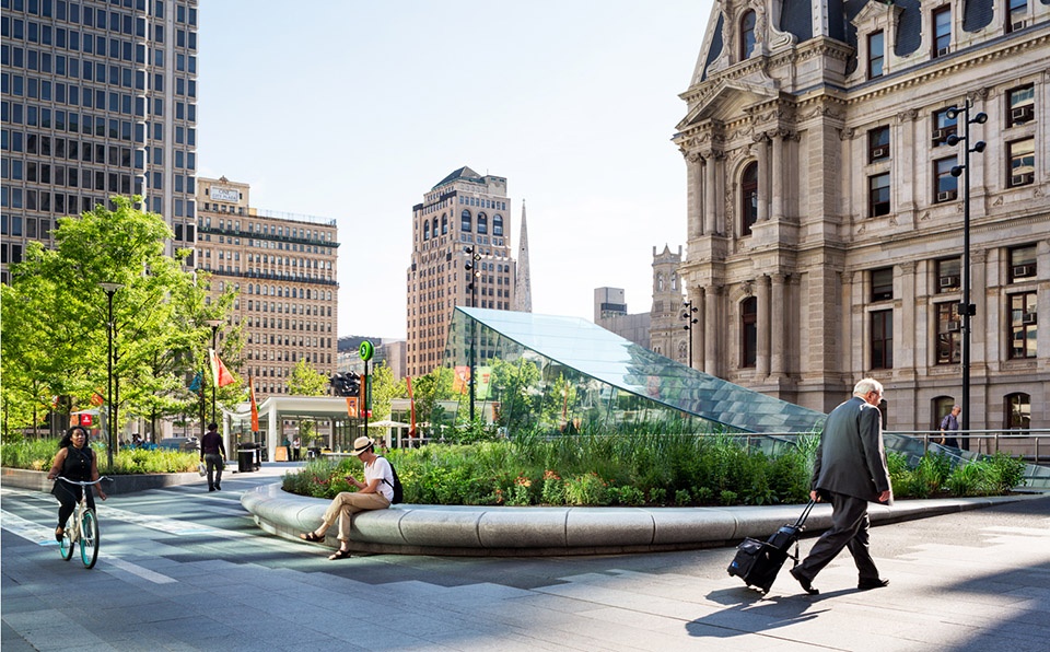 2020 urban design award of excellence:dilworth park by olin