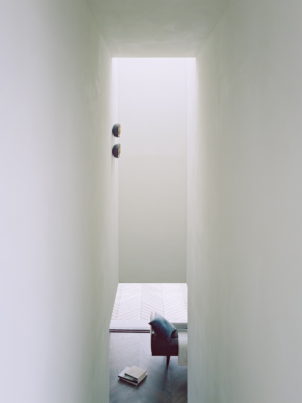 house at a vineyard by think architecture