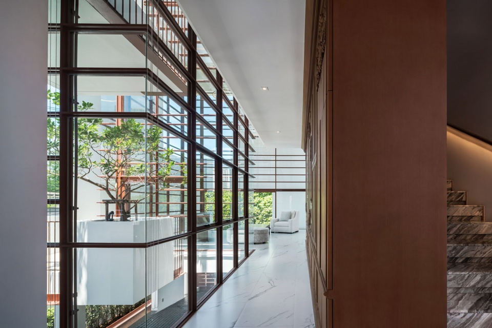 floated tree house by anonym studio