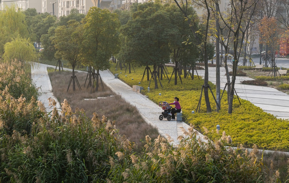 2020 urban design award of honor jiading central park by sasaki