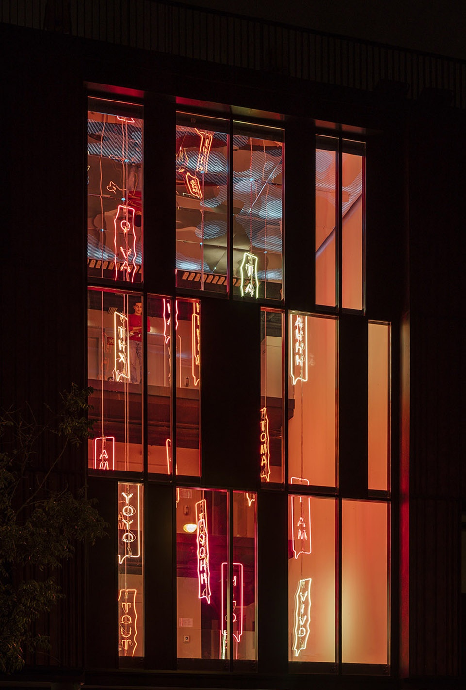 YOYO Permanent light art installation Brut Deluxe 1