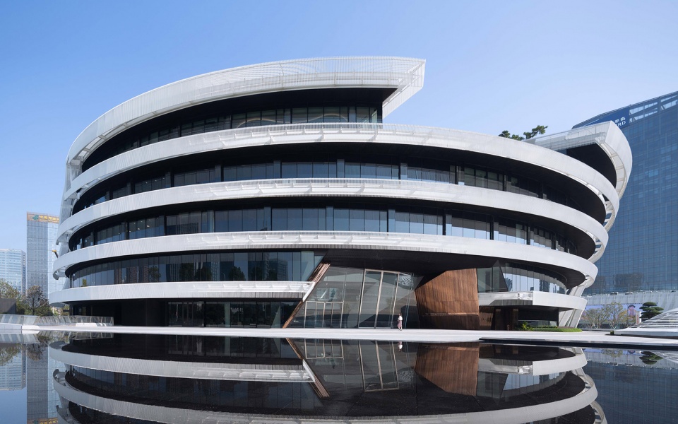 peacebird fashion centre china by daniel statham architects
