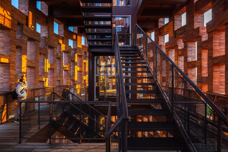 Brick Observation Tower Bangkok Project Studio