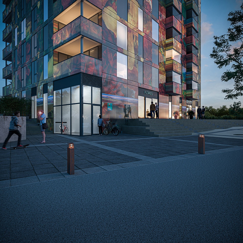 flores tower facade mvrdv