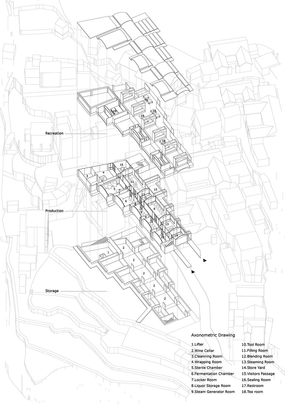 Rice Wine Factory China DnA Design and Architecture