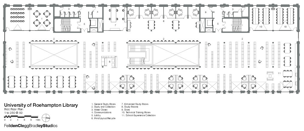 university of roehampton library by feilden clegg bradley studios