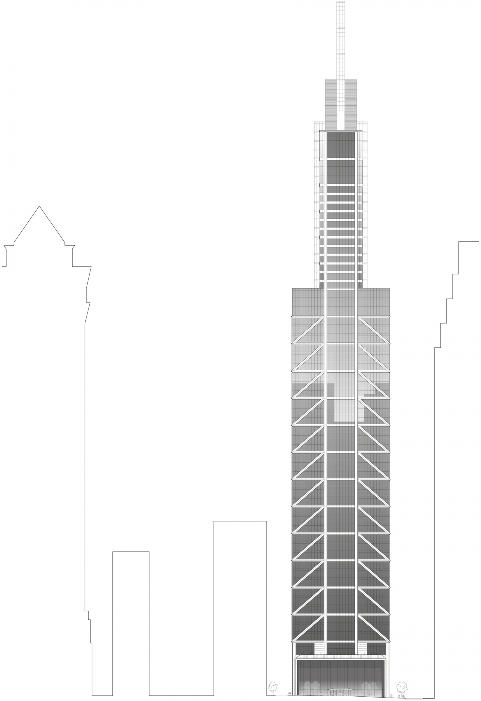 comcast technology center and four seasons hotel by foster partners
