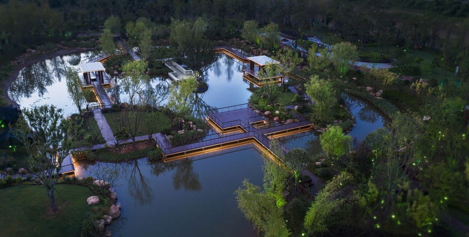 shangrao zhuxi paradise times park china by palm design