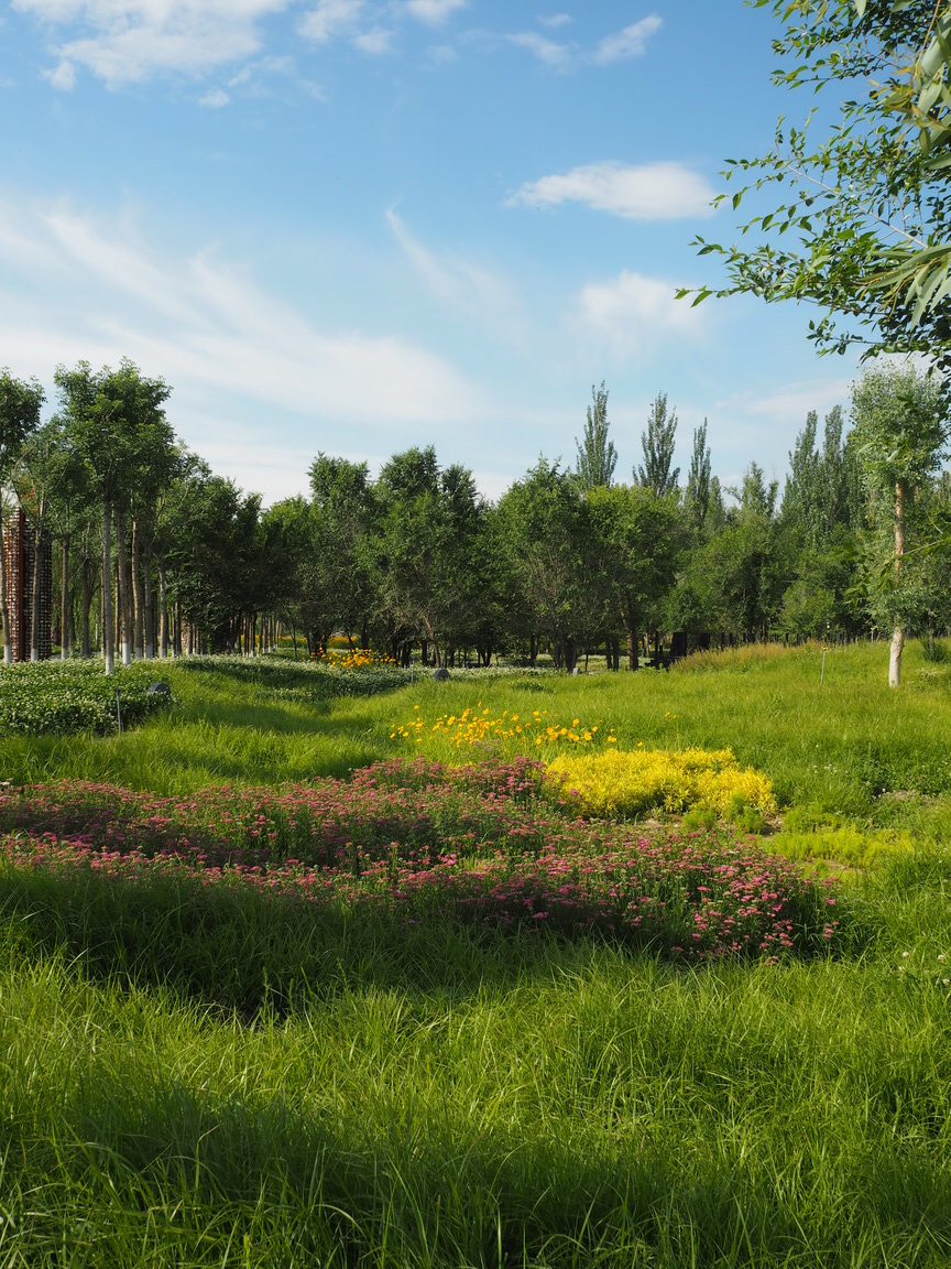 xinjiang bole peoples park transform design block a china by r land