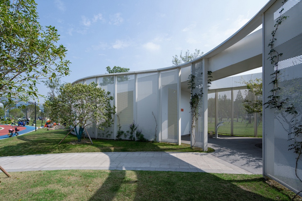 Linping Sports Park Rest station CCTN