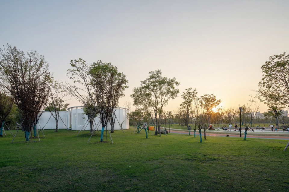 Linping Sports Park Rest station CCTN