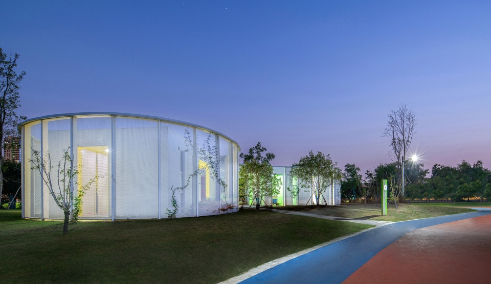 Linping Sports Park Rest station CCTN