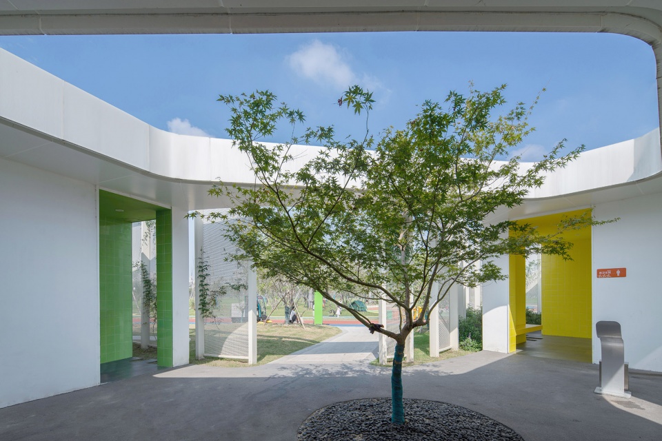 Linping Sports Park Rest station CCTN