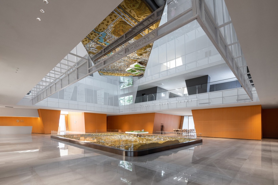 lighting design of shuifa information town industrial exhibition center by beijing purilighting company