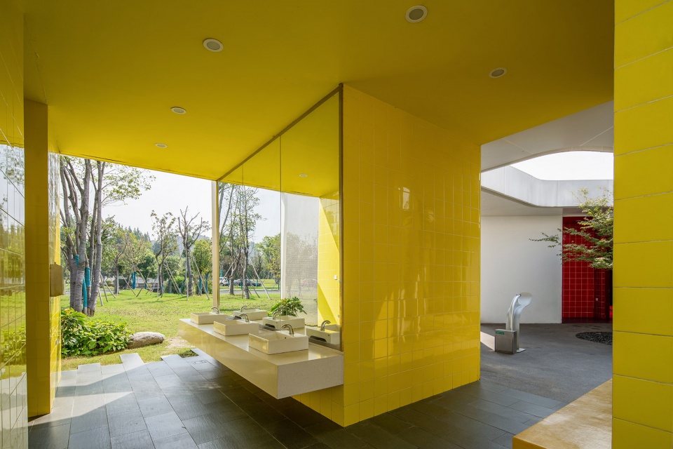 Linping Sports Park Rest station CCTN