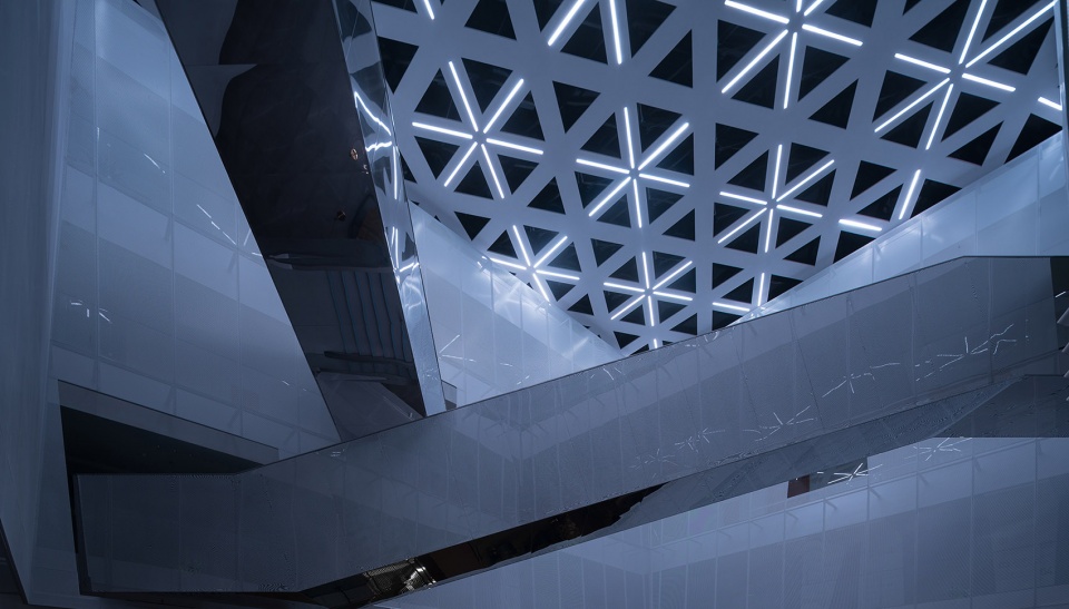 lighting design of shuifa information town industrial exhibition center by beijing purilighting company