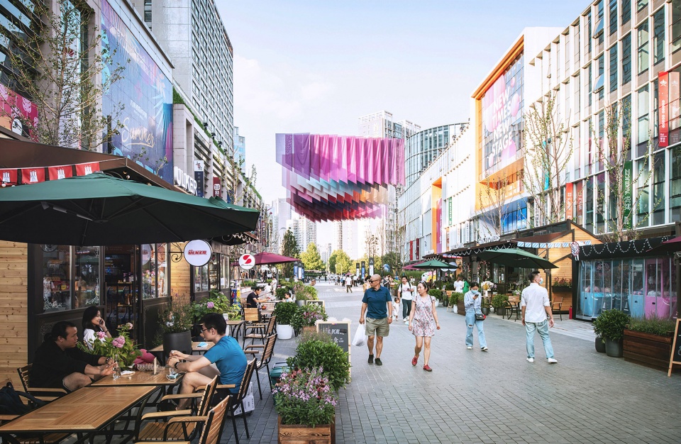 Wangjing Vanke Time Square UV Architecture