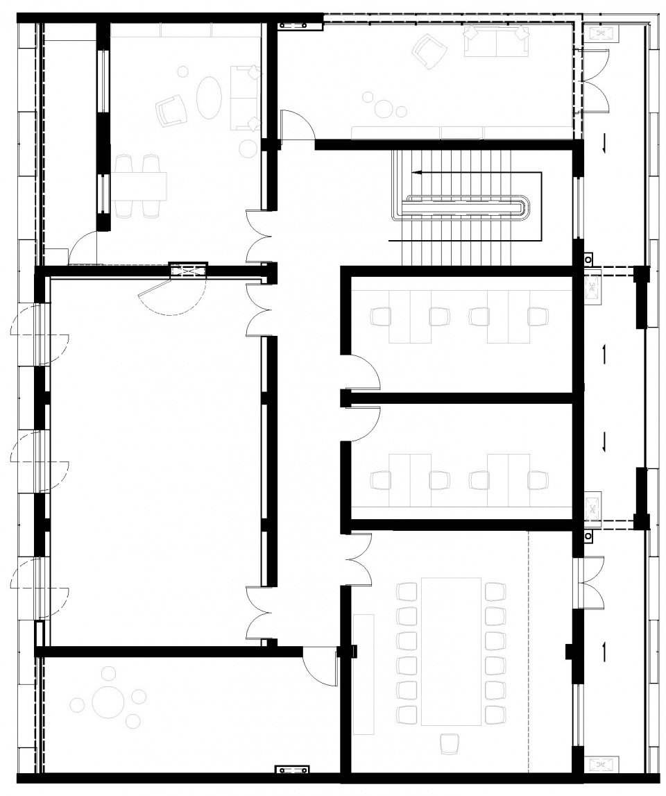 Qinchang Village CPC Branch Office Community Center Studio 10