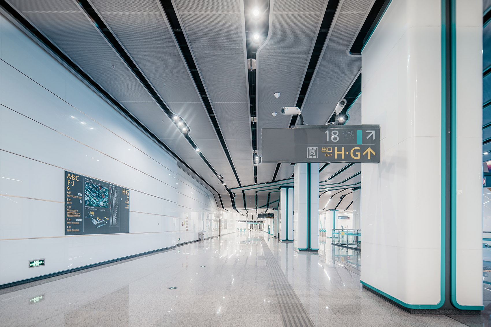 Chengdu Metro Line 18, China by J&A 谷德设计网