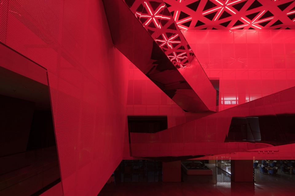 lighting design of shuifa information town industrial exhibition center by beijing purilighting company