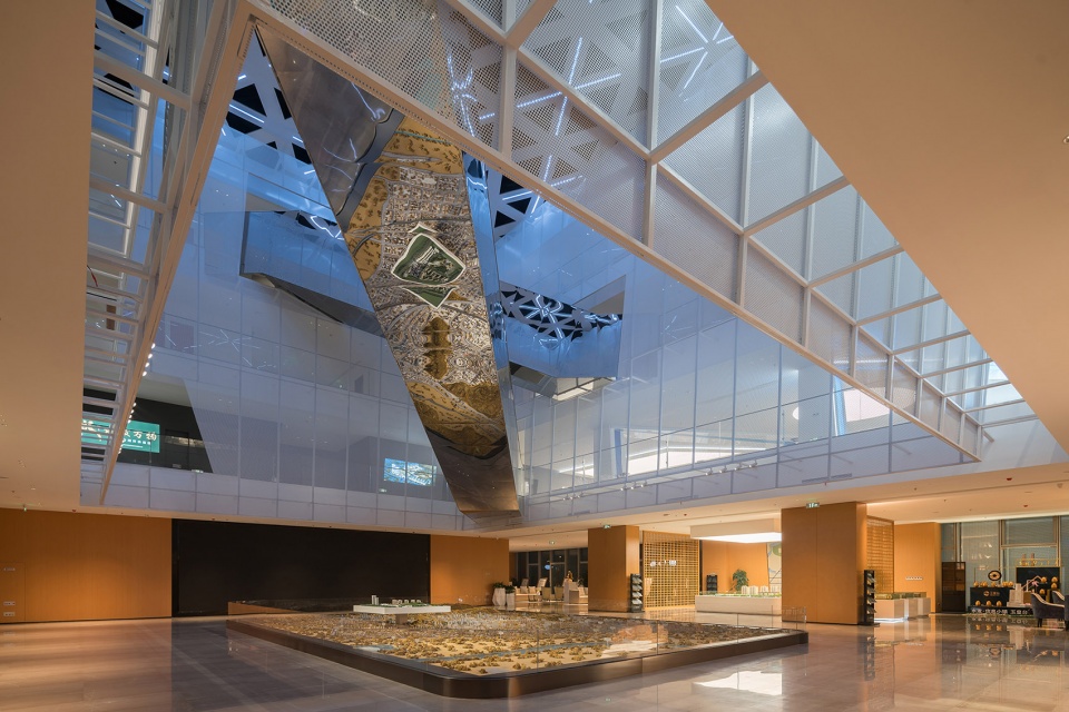 lighting design of shuifa information town industrial exhibition center by beijing purilighting company
