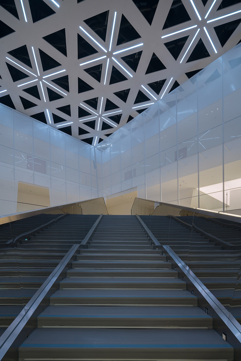 lighting design of shuifa information town industrial exhibition center by beijing purilighting company