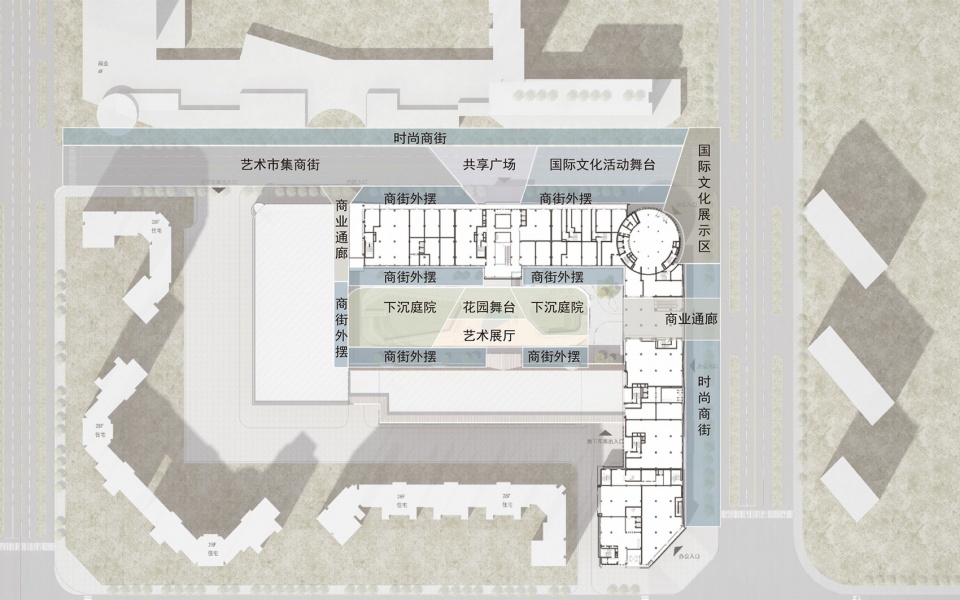 Wangjing Vanke Time Square UV Architecture
