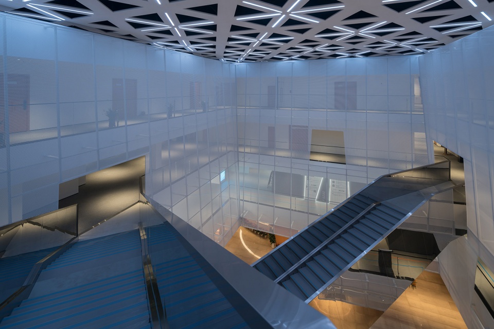 lighting design of shuifa information town industrial exhibition center by beijing purilighting company