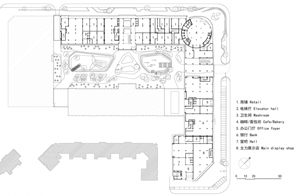 Wangjing Vanke Time Square UV Architecture