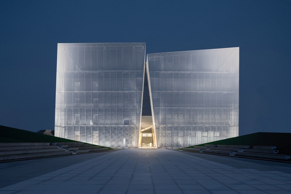 lighting design of shuifa information town industrial exhibition center by beijing purilighting company