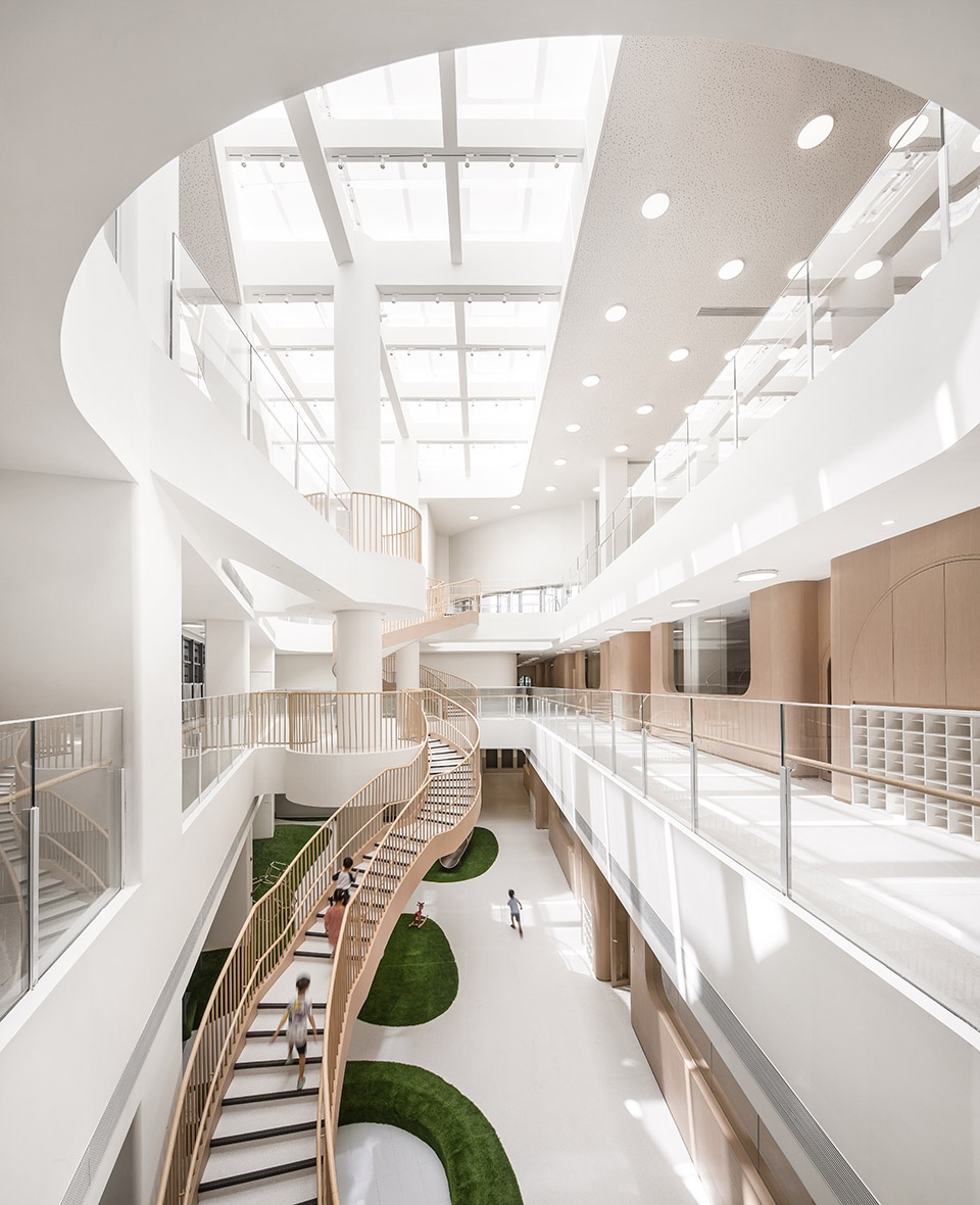 xinmeng montessori kindergarten china by lm design lab