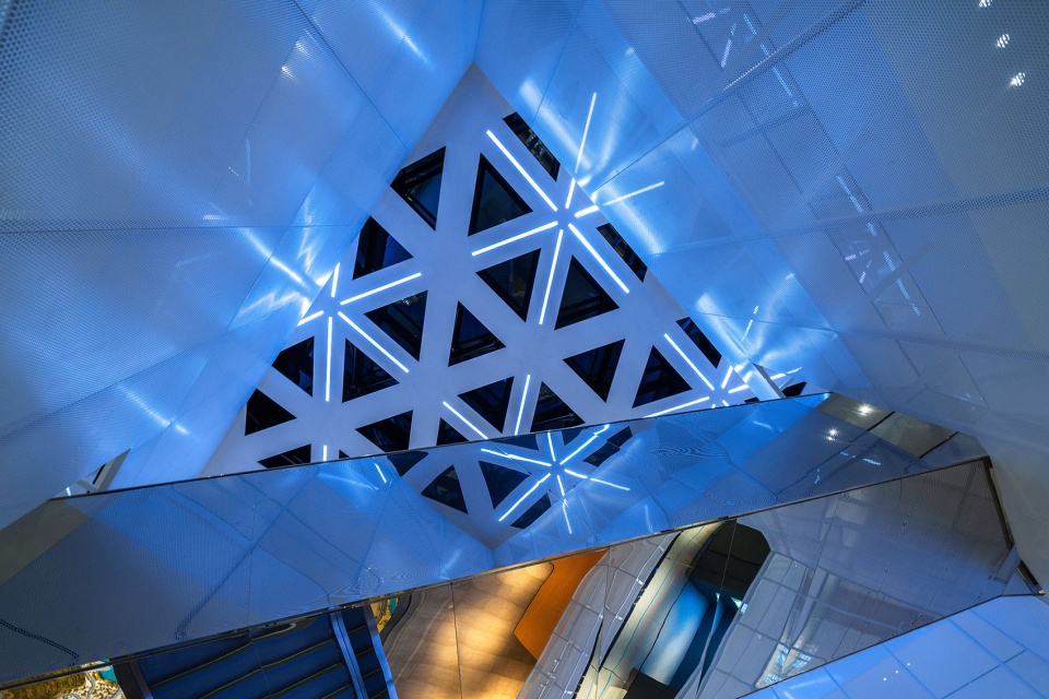 lighting design of shuifa information town industrial exhibition center by beijing purilighting company