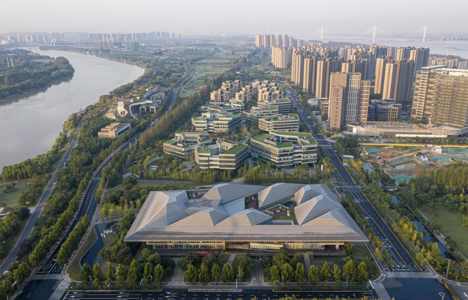 南京生态科技岛: 新纬壹科技园 / NBBJ