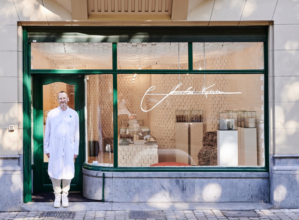 Pop up store studio by Charles Kaisin