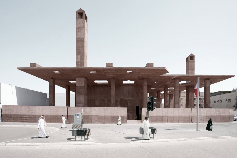 pearling site museum and entrance to the pearling path by valerio olgiati