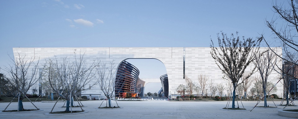 Jiashan Museum Library China by UAD