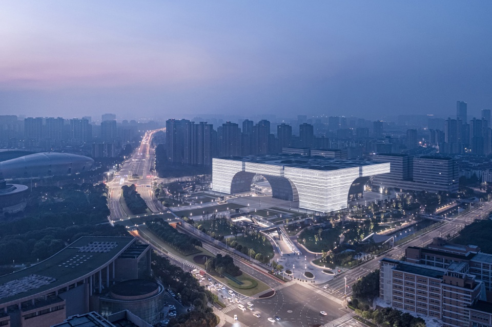 changzhou culture plaza by gmp