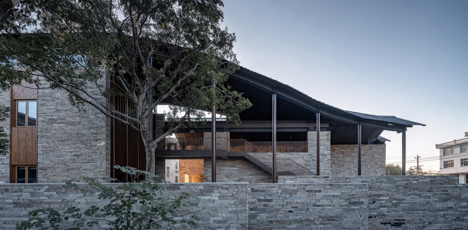 xiaowufen culture auditorium china by onedesign architecture landscape design
