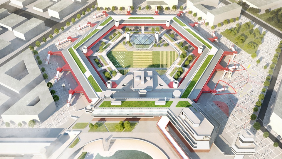 The future of Berlin TXL by gmp agn Niederberghaus Partner