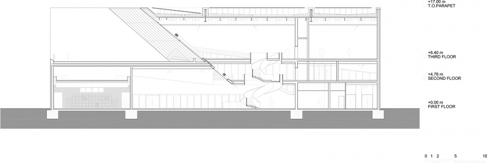 mo modern art museum by studio libeskind