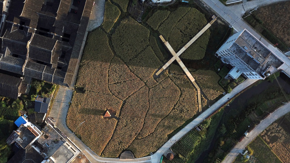 rice pavilion in fujian china by wiki world advanced architecture lab
