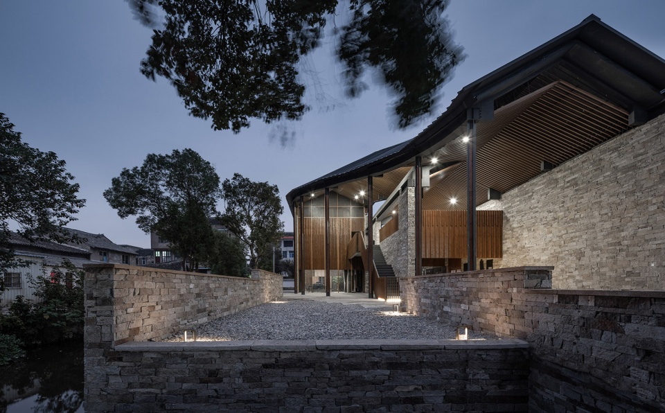 xiaowufen culture auditorium china by onedesign architecture landscape design