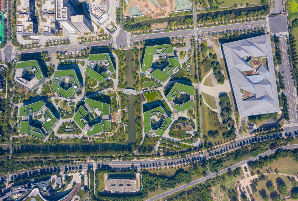 nanjing eco hi tech island xin wei yi technology park china by nbbj