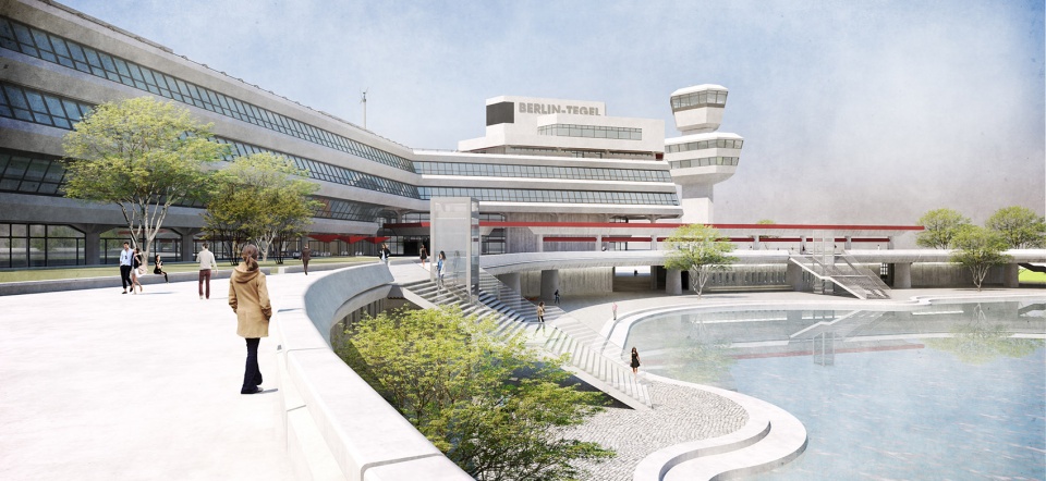 The future of Berlin TXL by gmp agn Niederberghaus Partner