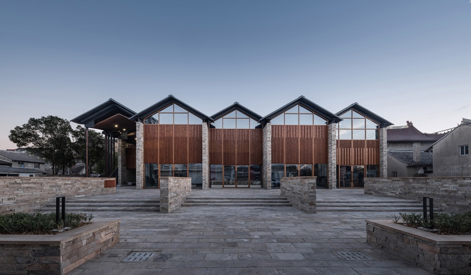 xiaowufen culture auditorium china by onedesign architecture landscape design